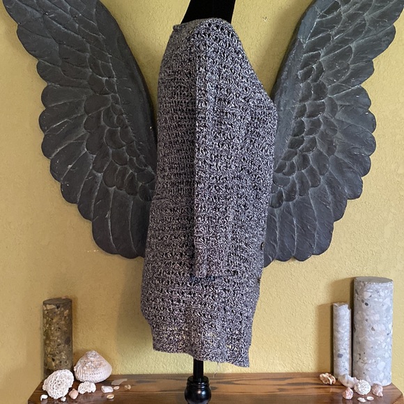 DKNY Knit Button Up Cardigan - Picture 6 of 10